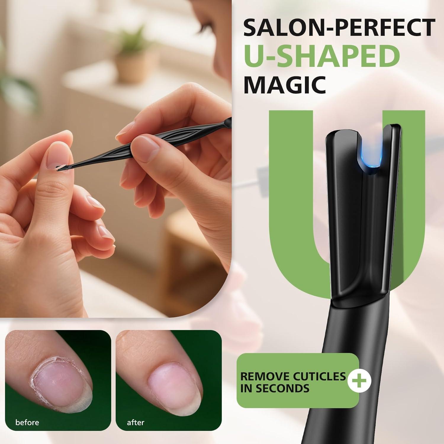 Empujador y Recortador de Cutículas Baluca - Acero Inoxidable