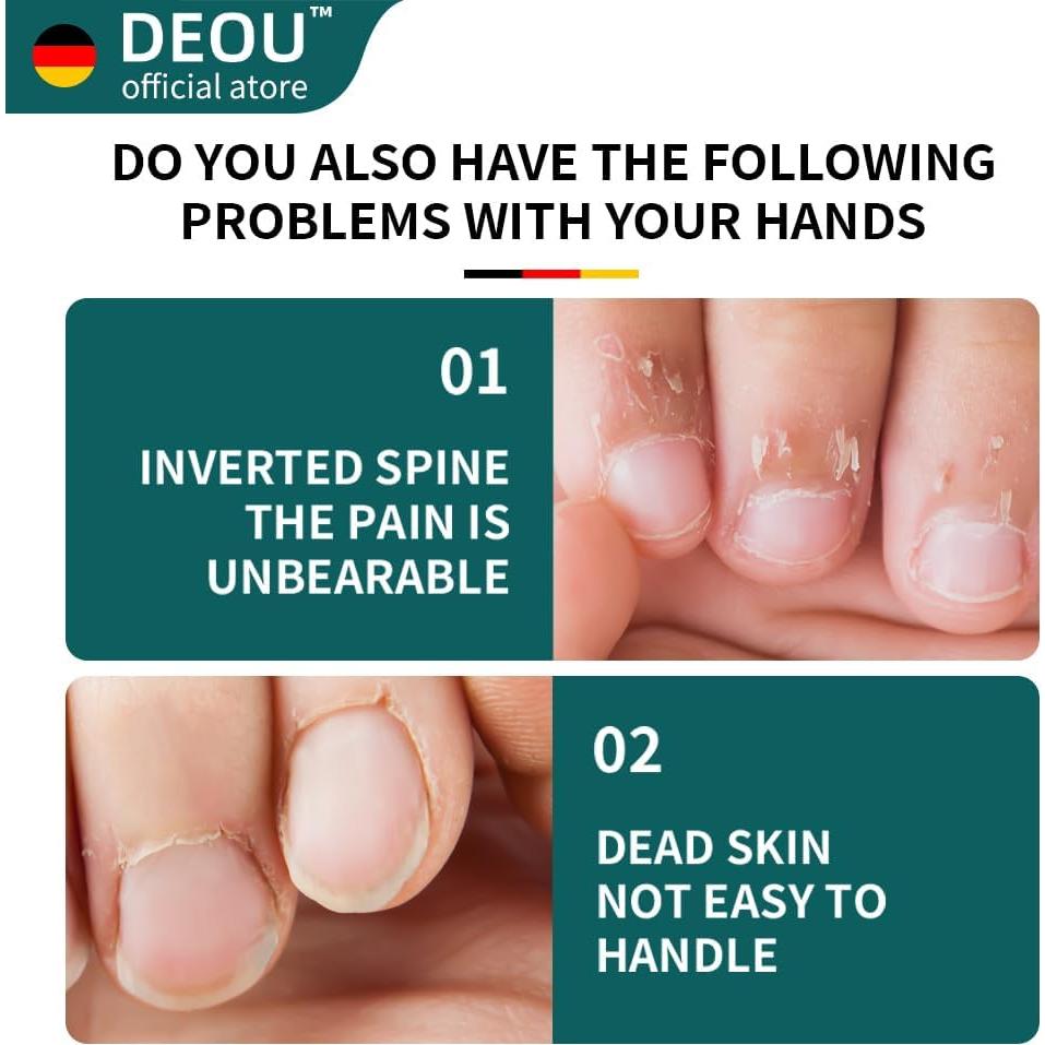 Tijeras de Cutícula DEOU Profesionales de Acero Inoxidable