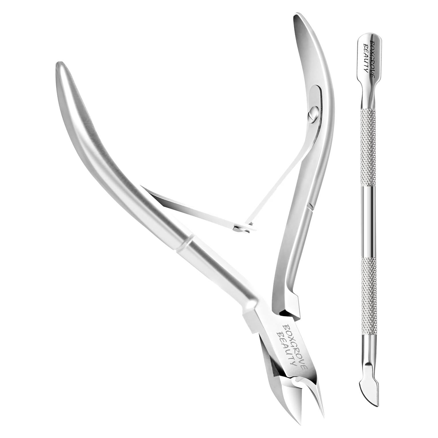 Cortador de Cutículas Profesional BOXGROVE Beauty 10 cm Acero Inoxidable