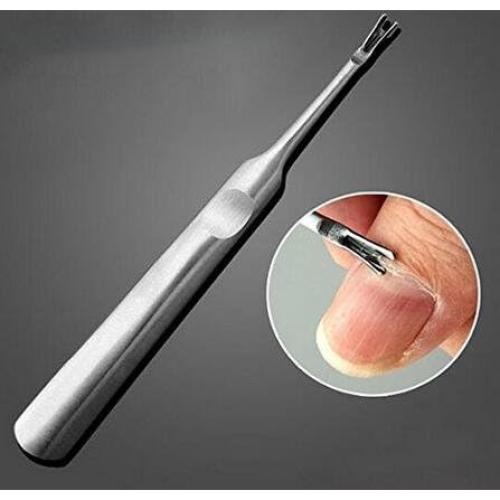 Empujador de Cutículas Acero Inoxidable Profesional 14cm