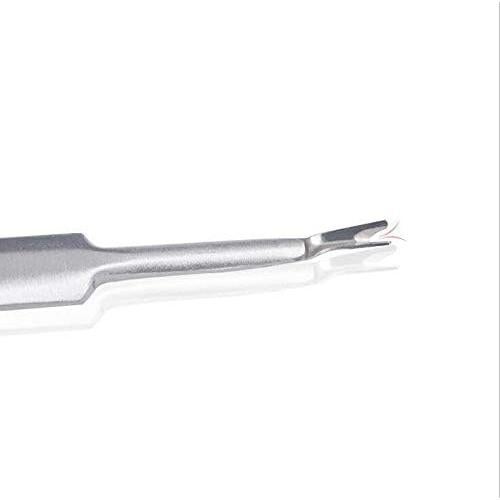 Empujador de Cutículas Acero Inoxidable Profesional 14cm