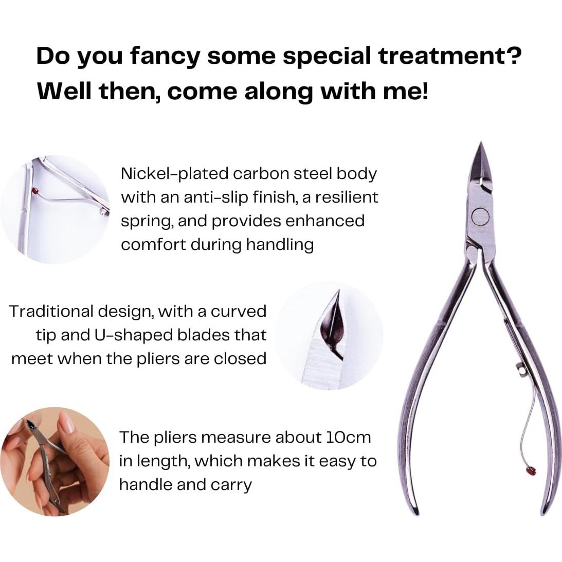 Cortaúñas Mundial 522-AP - Recortador de Cutículas Acero