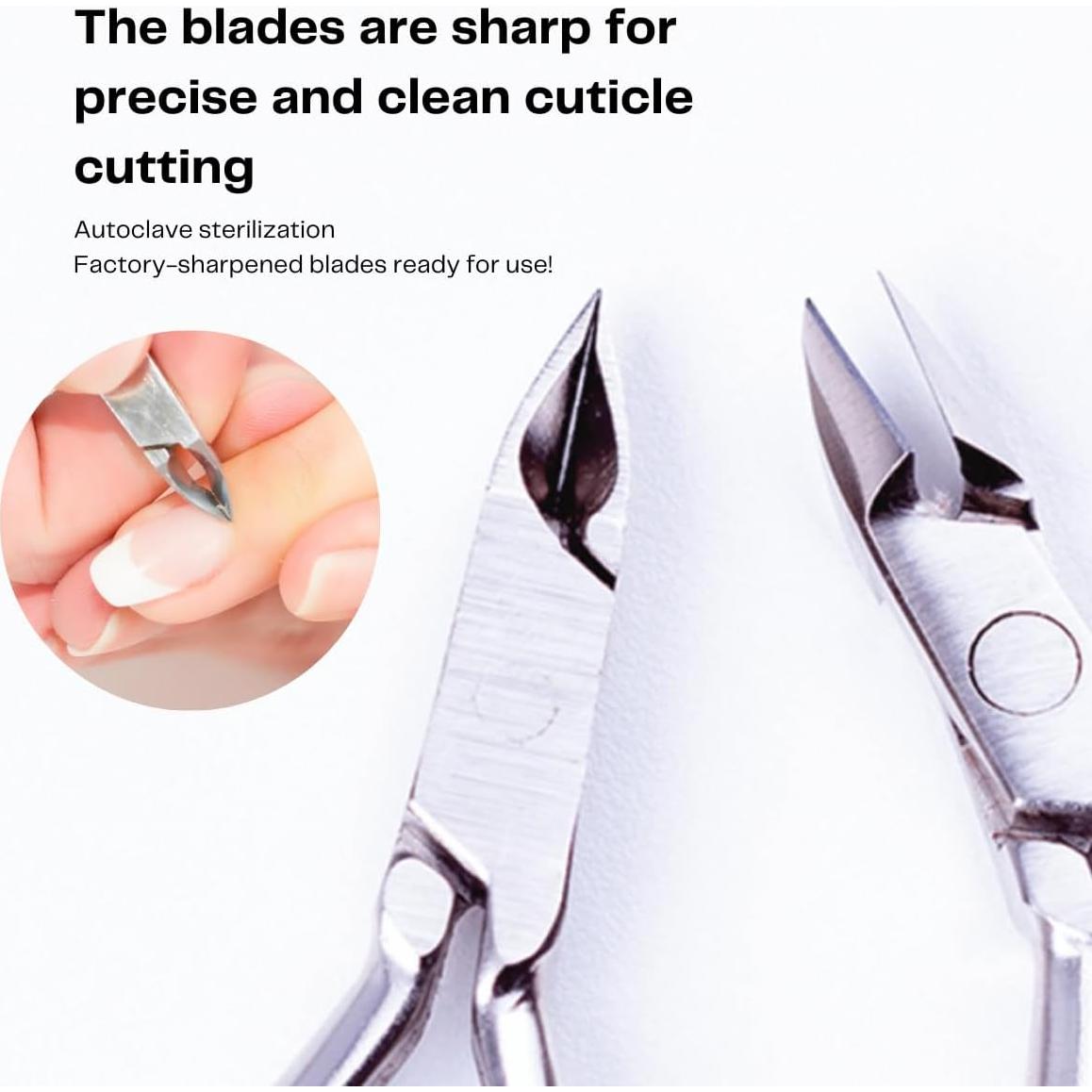 Cortaúñas Mundial 522-AP - Recortador de Cutículas Acero