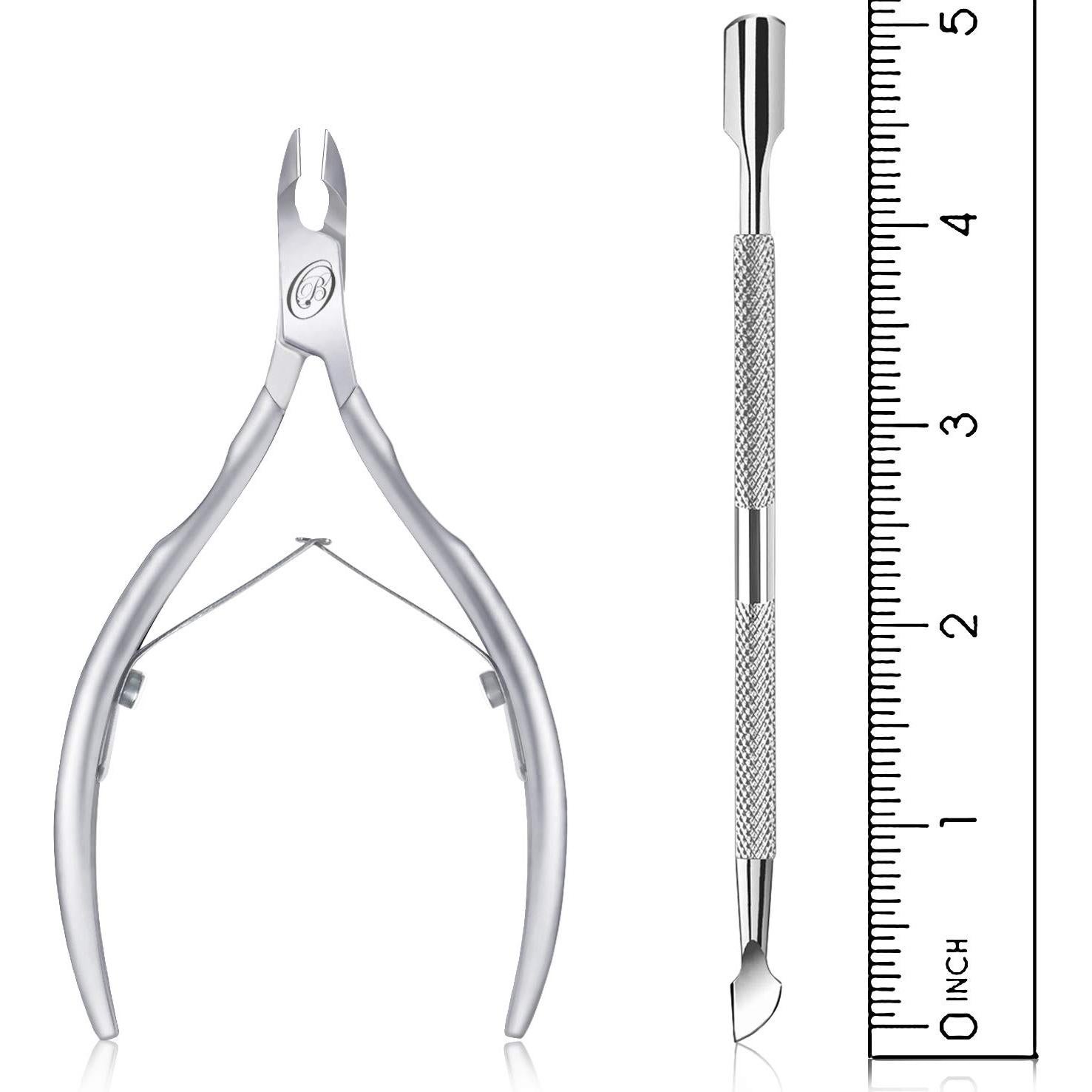 Cortador de Cutículas BlueOrchids - Acero Inoxidable Profesional