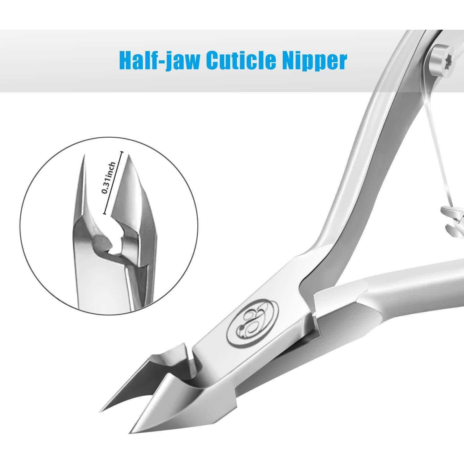 Cortador de Cutículas BlueOrchids - Acero Inoxidable Profesional