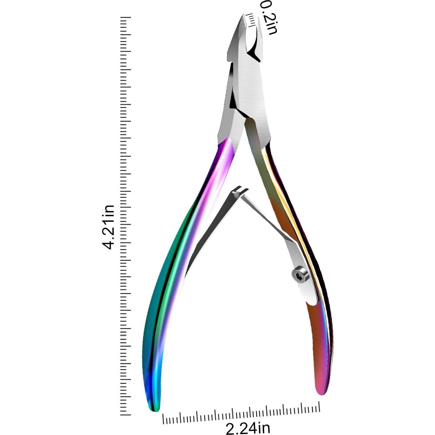 Cortador de Cutículas Bello Paratu Acero Inoxidable 5mm
