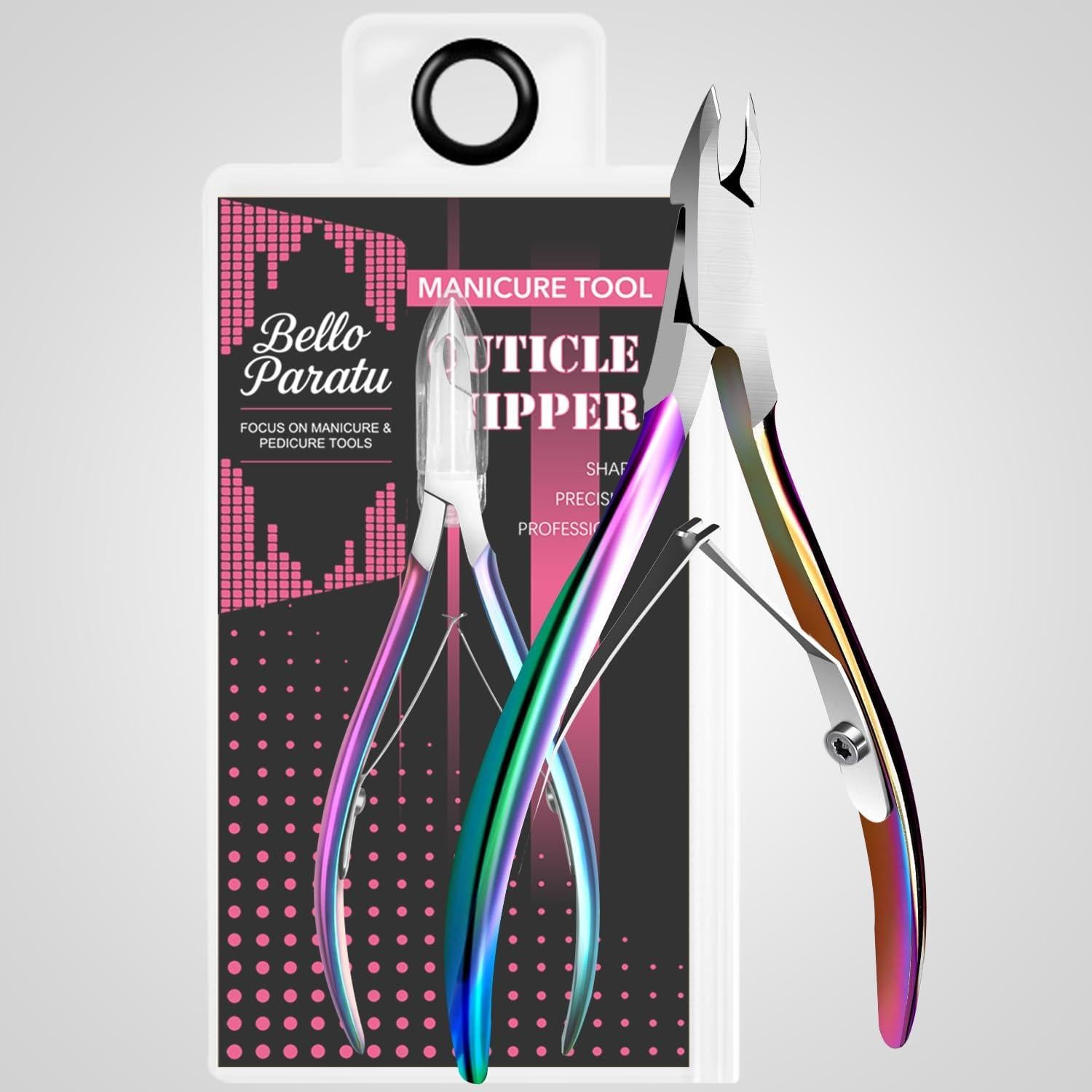 Cortador de Cutículas Bello Paratu Acero Inoxidable 5mm
