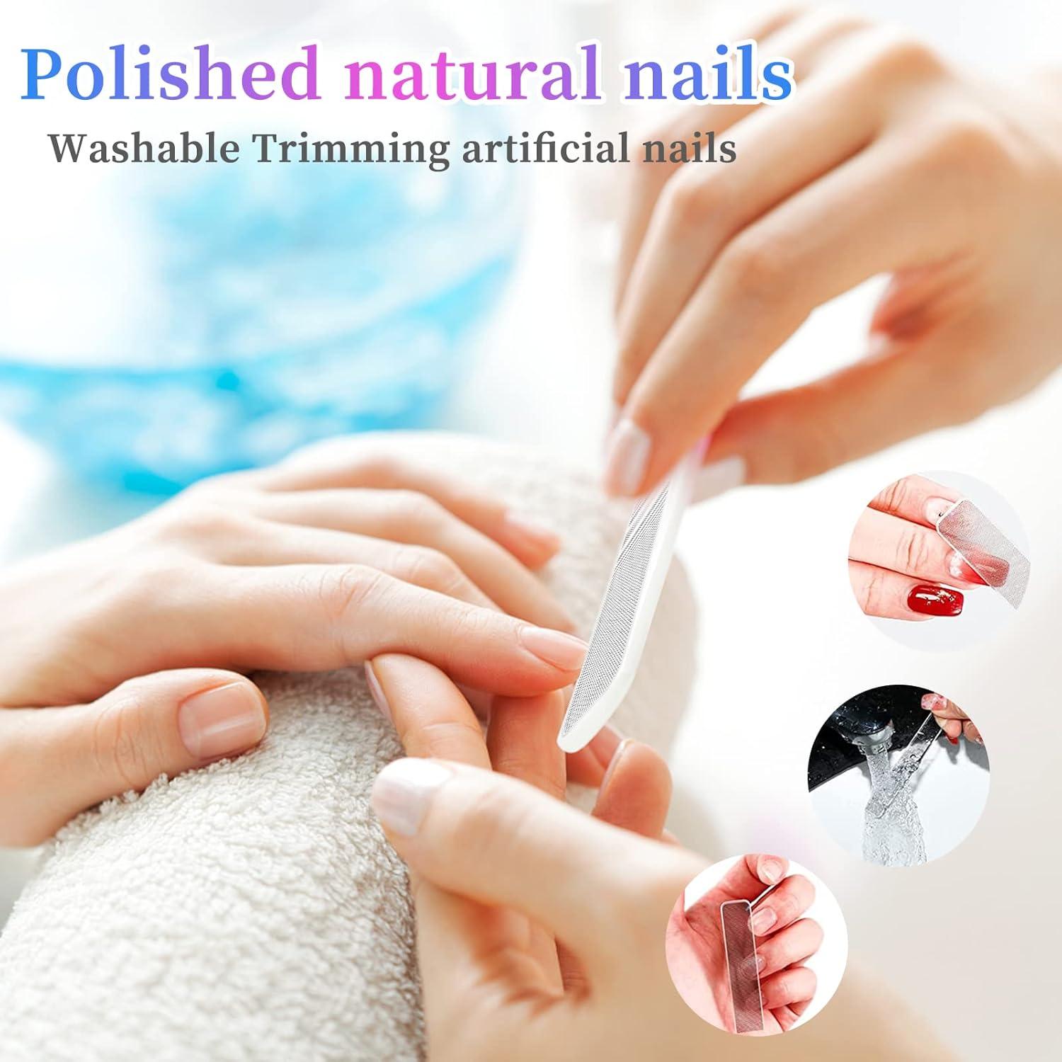 Kit Cortador de Cutículas BQAN con Empujador y Lima - Azul