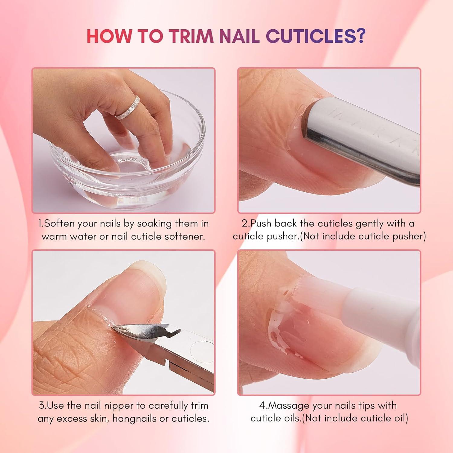 Cortador de Cutículas Makartt de Acero Inoxidable 10.67 cm