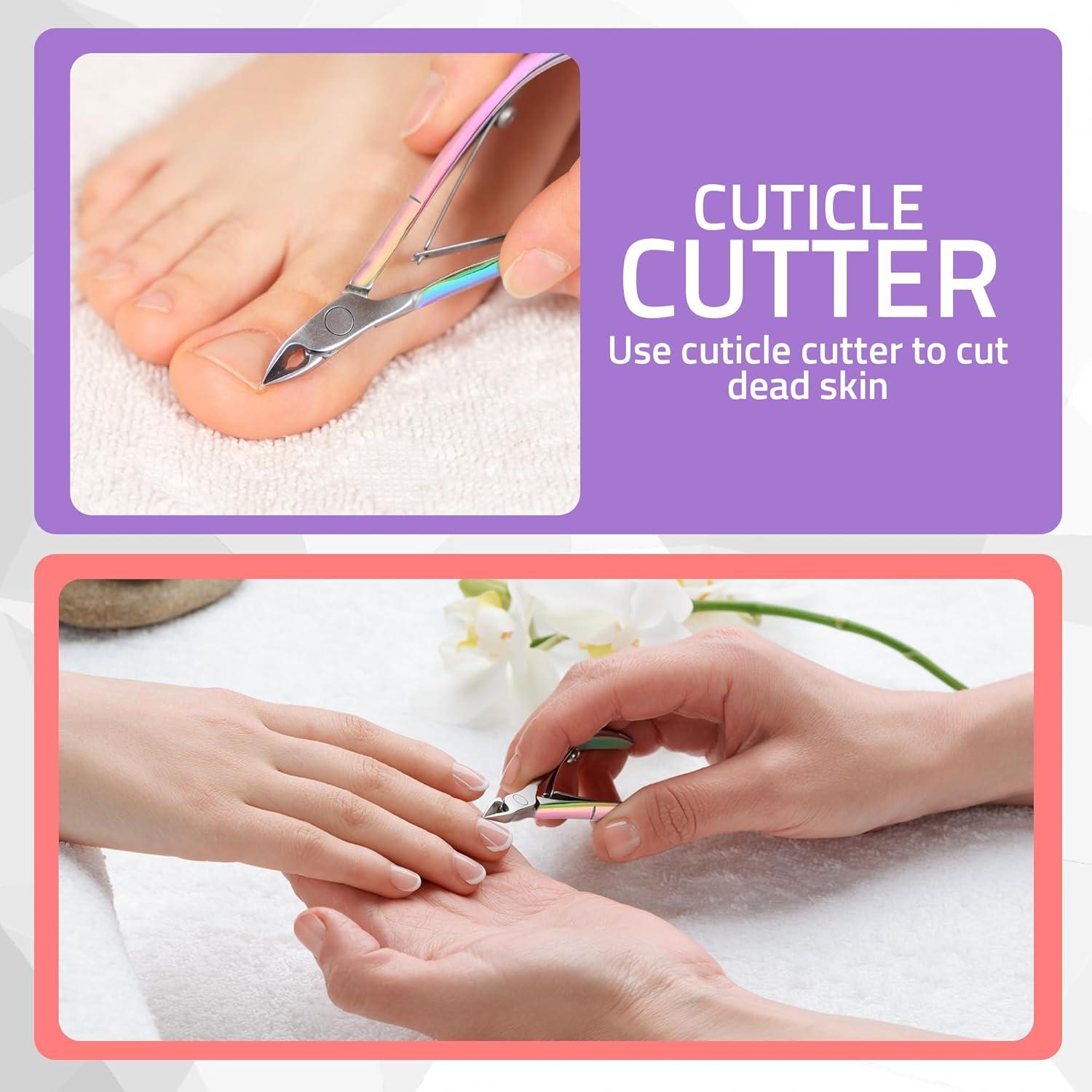 Kit de Manicura y Pedicura Utopia Care Cortador de Cutículas