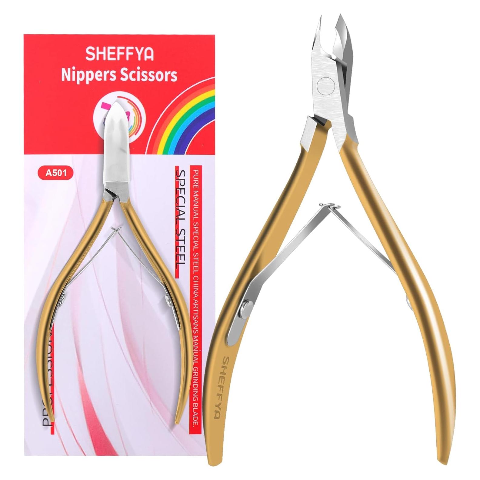 Cortador de Cutículas Profesional SHEFFYA Acero Inoxidable