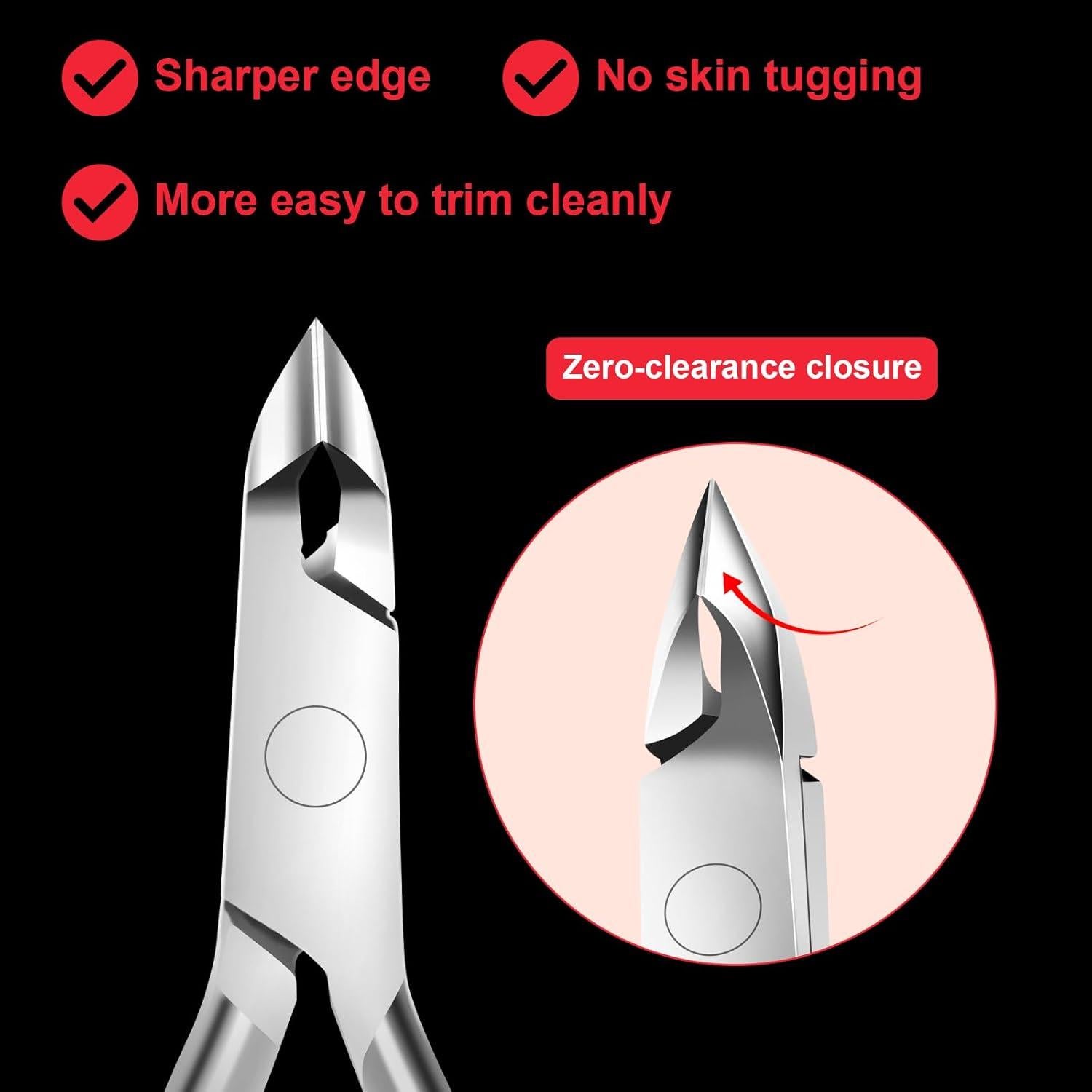 Cortador de Cutículas Profesional SHEFFYA Acero Inoxidable