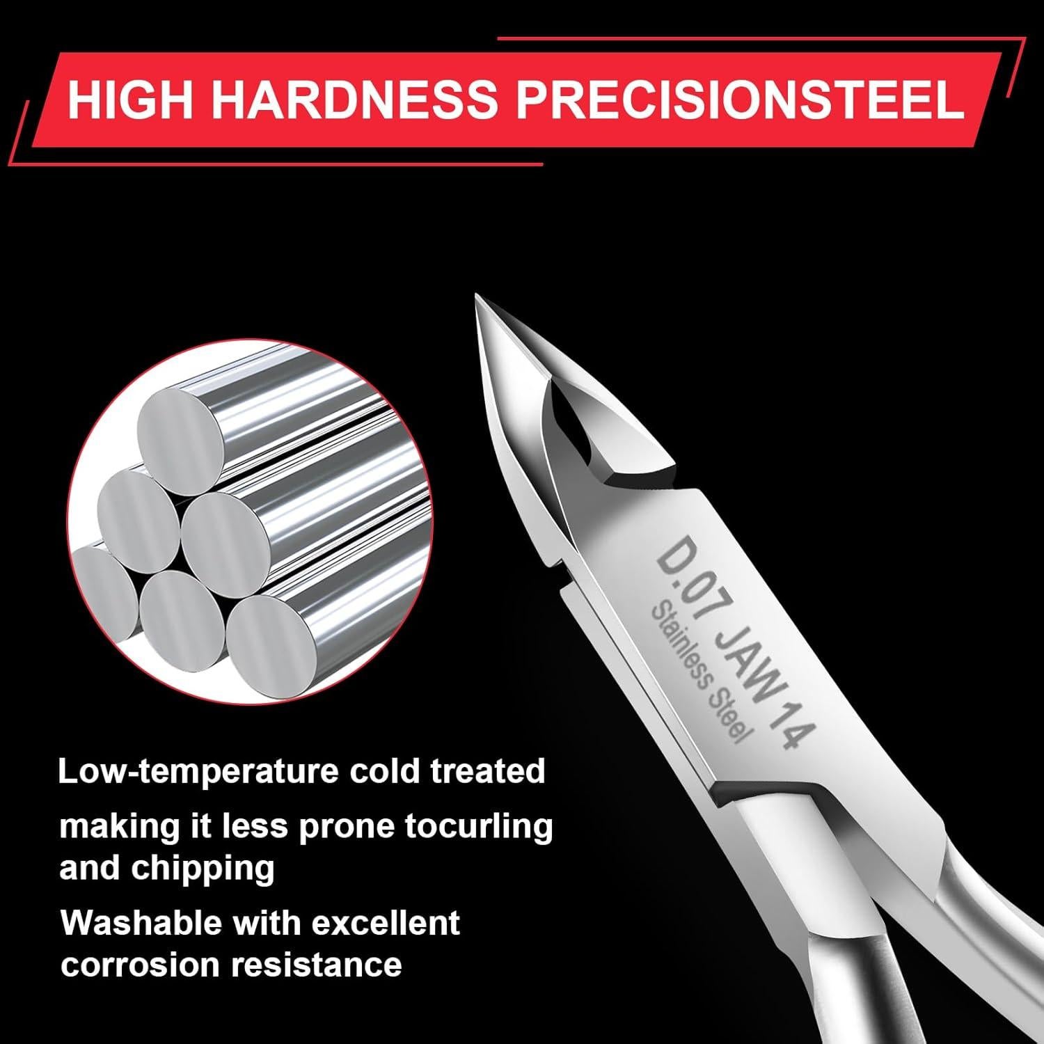 Cortador de Cutículas Profesional SHEFFYA Acero Inoxidable