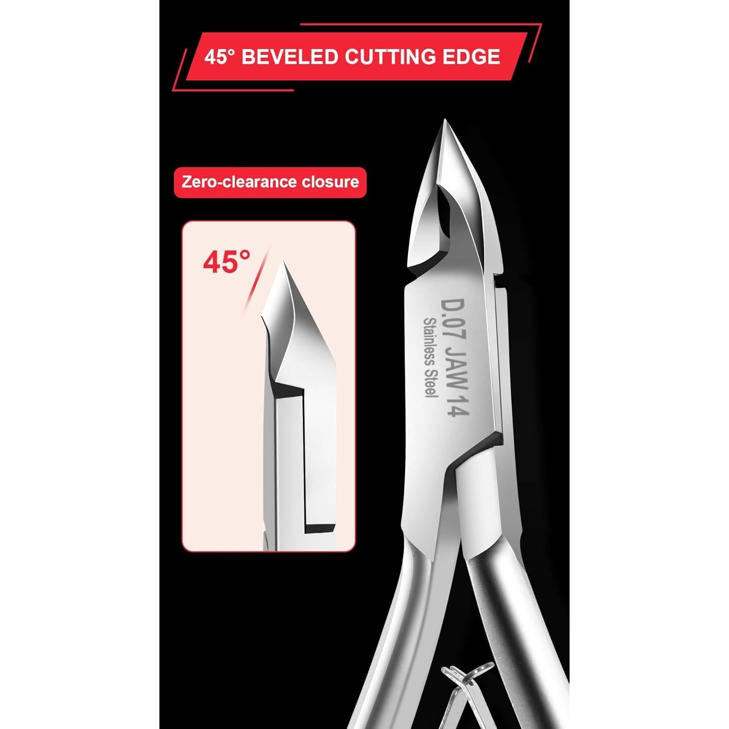 Cortador de Cutículas Profesional SHEFFYA Acero Inoxidable