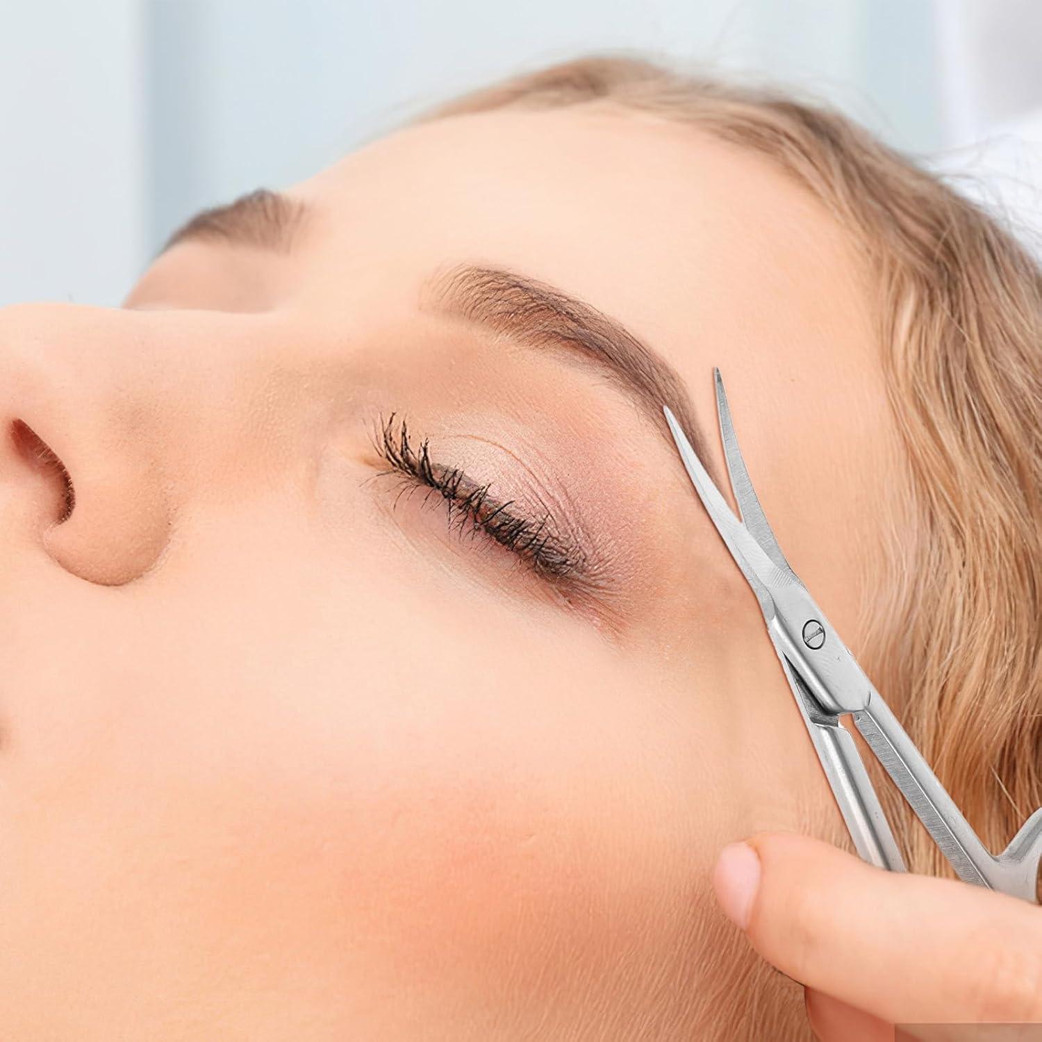 Paquete de 2 Tijeras de Cutícula Xyembu Acero Inoxidable 19.5 cm