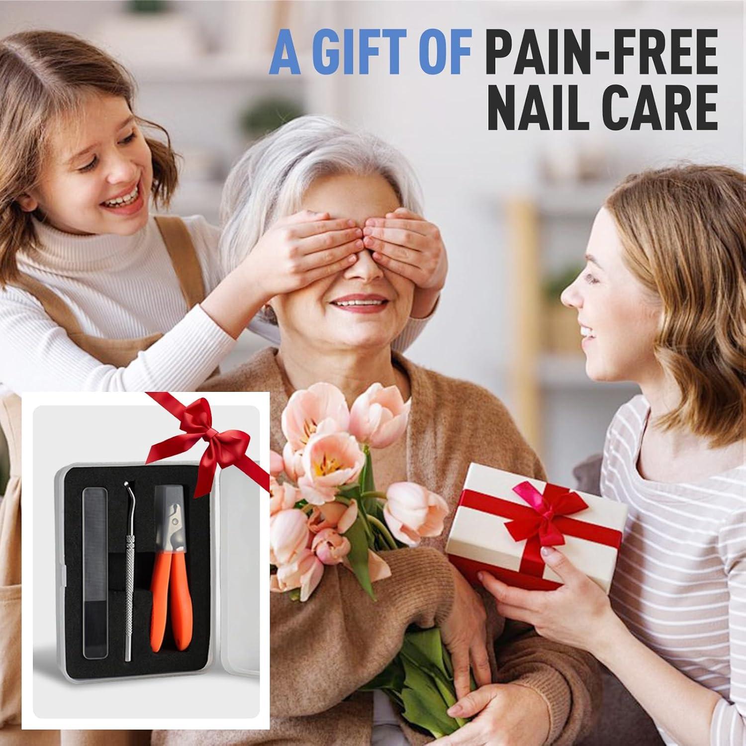 Cortauñas Inclinados Antisalpicaduras YAWOTA para Uñas Gruesas