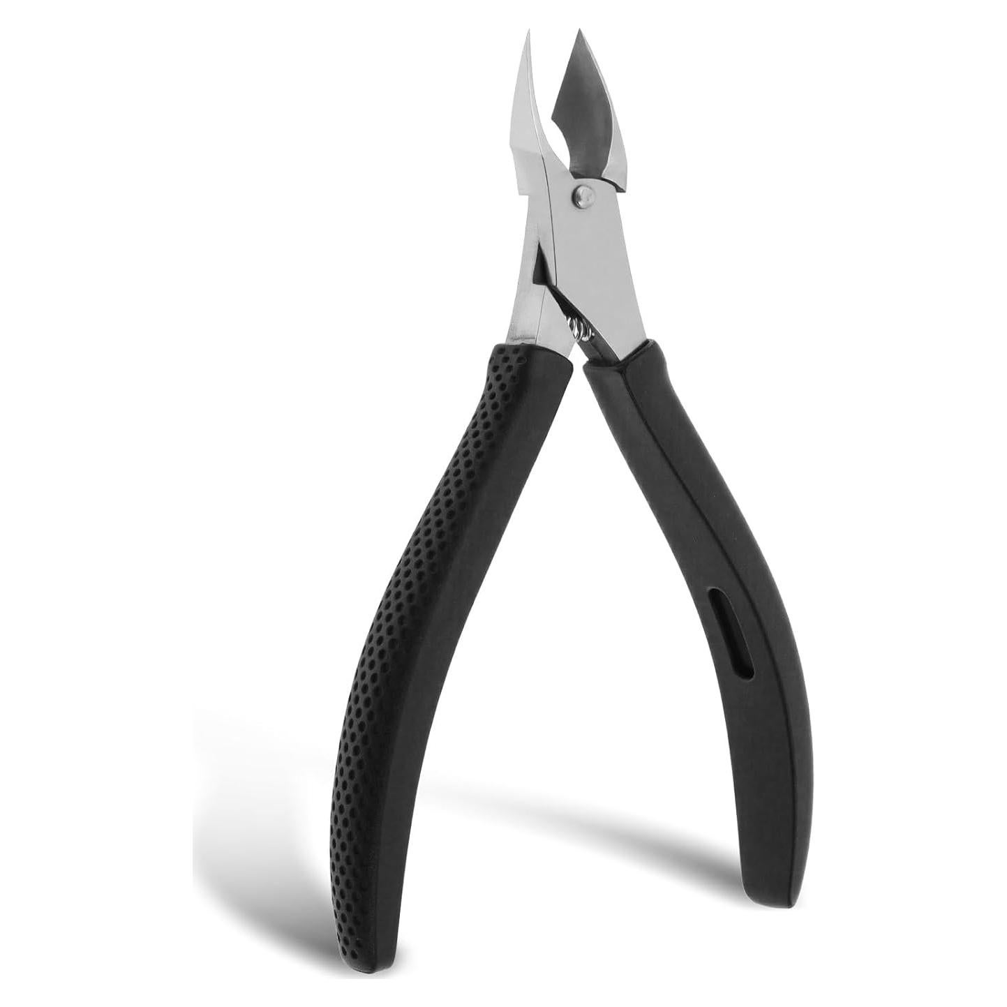 Cortador de Cutículas Meiqing con Mango de Silicona 11 cm