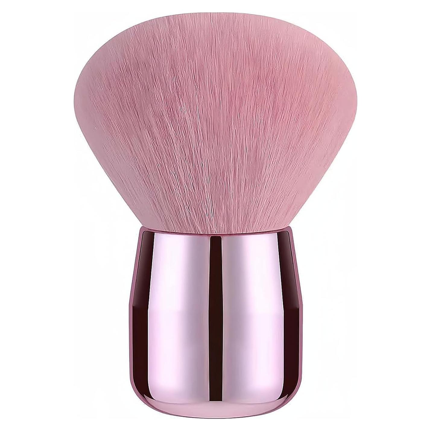 Brocha para Polvo de Uñas Rungang - Mango Rosa 8.1cm