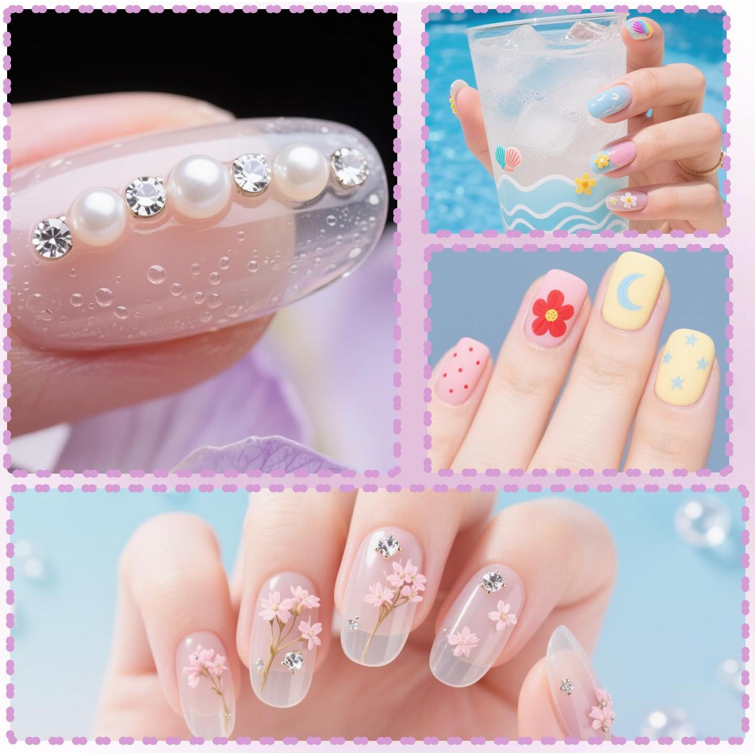 Juego de Herramientas para Uñas FULINJOY 20PCS - Pinceles y Bolígrafos