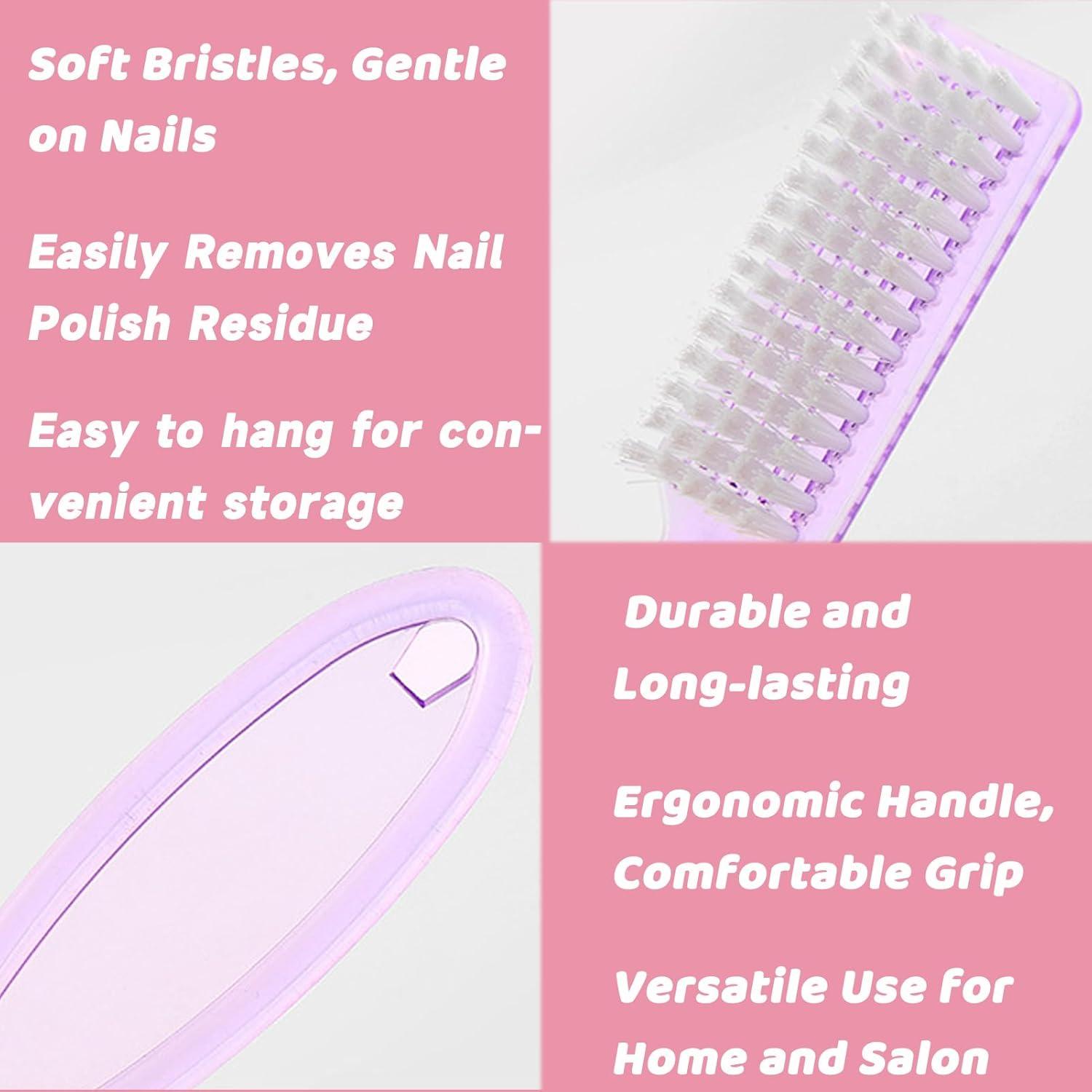 Juego de 10 Pinceles para Uñas Bertork - Manicura y Pedicura