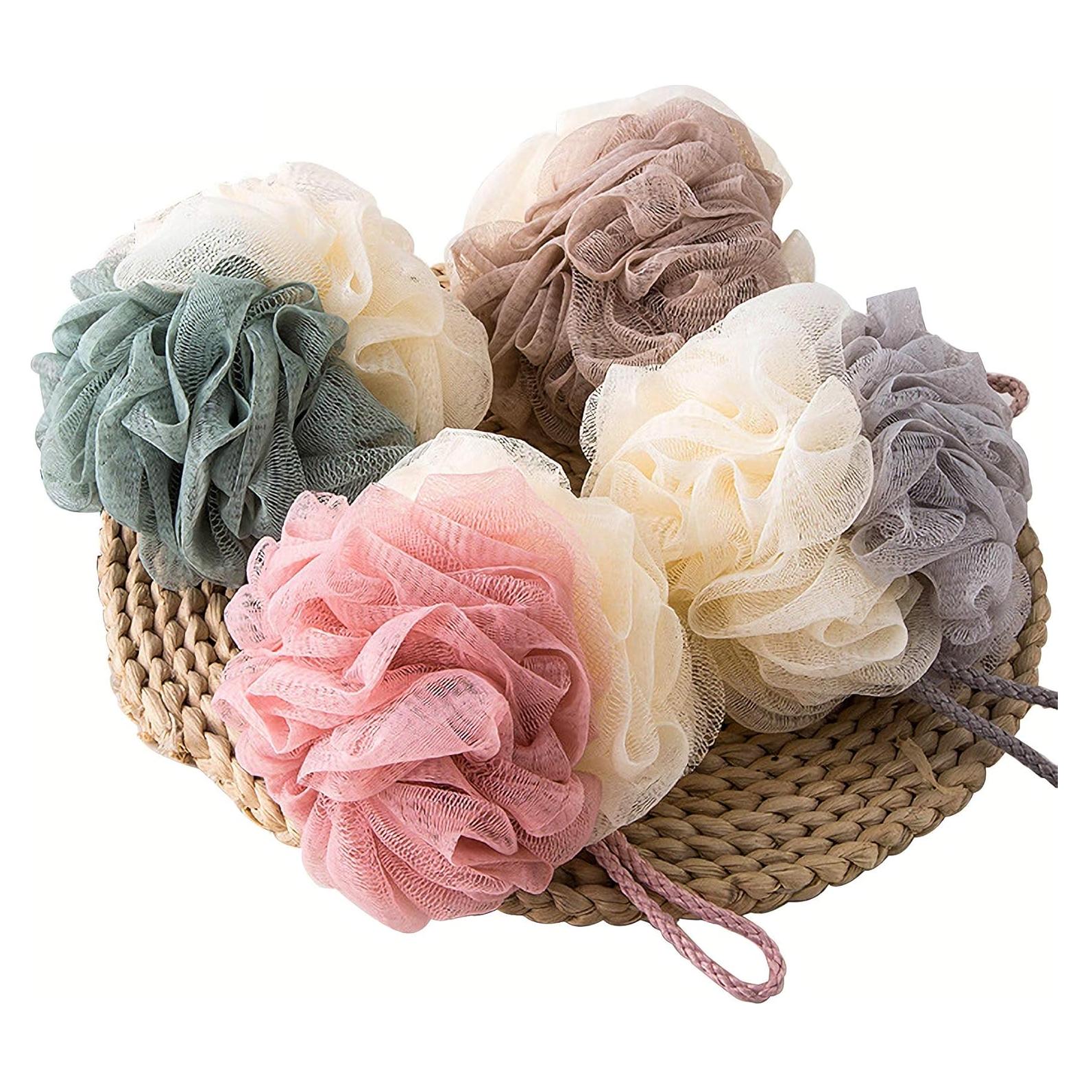 Esponjas de Baño de Lufa TCOTBE - 4 Paquetes, 19 cm