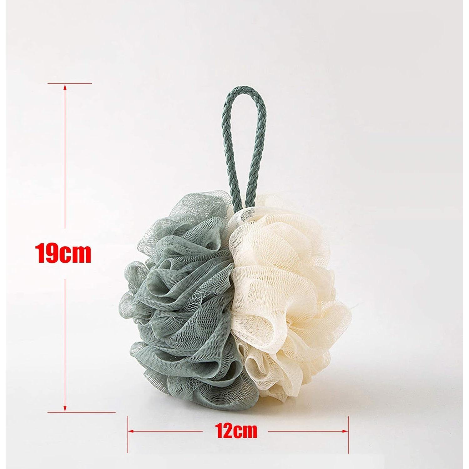 Esponjas de Baño de Lufa TCOTBE - 4 Paquetes, 19 cm