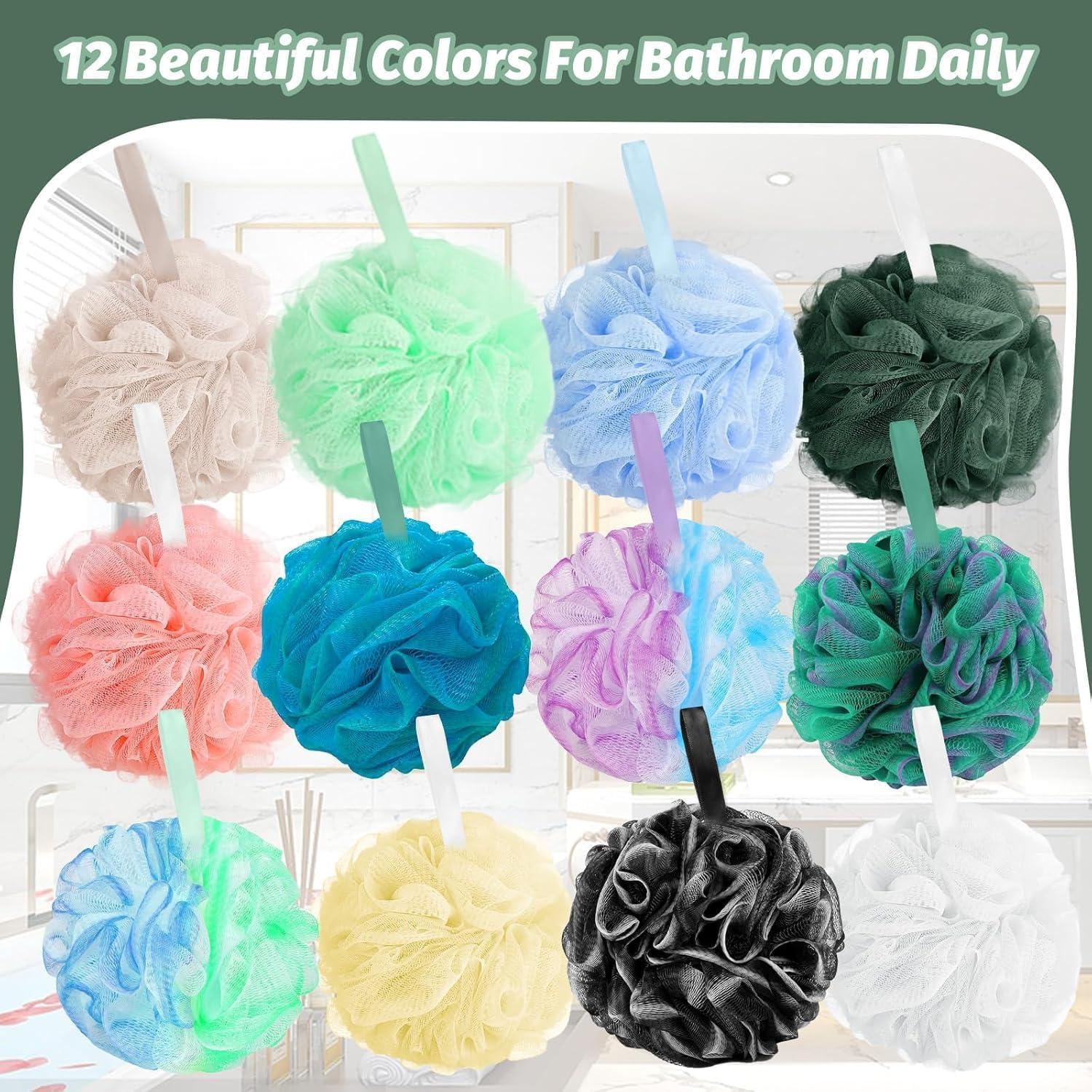 Esponjas de Lufa Amazerbst - Paquete de 6 Exfoliantes 50g