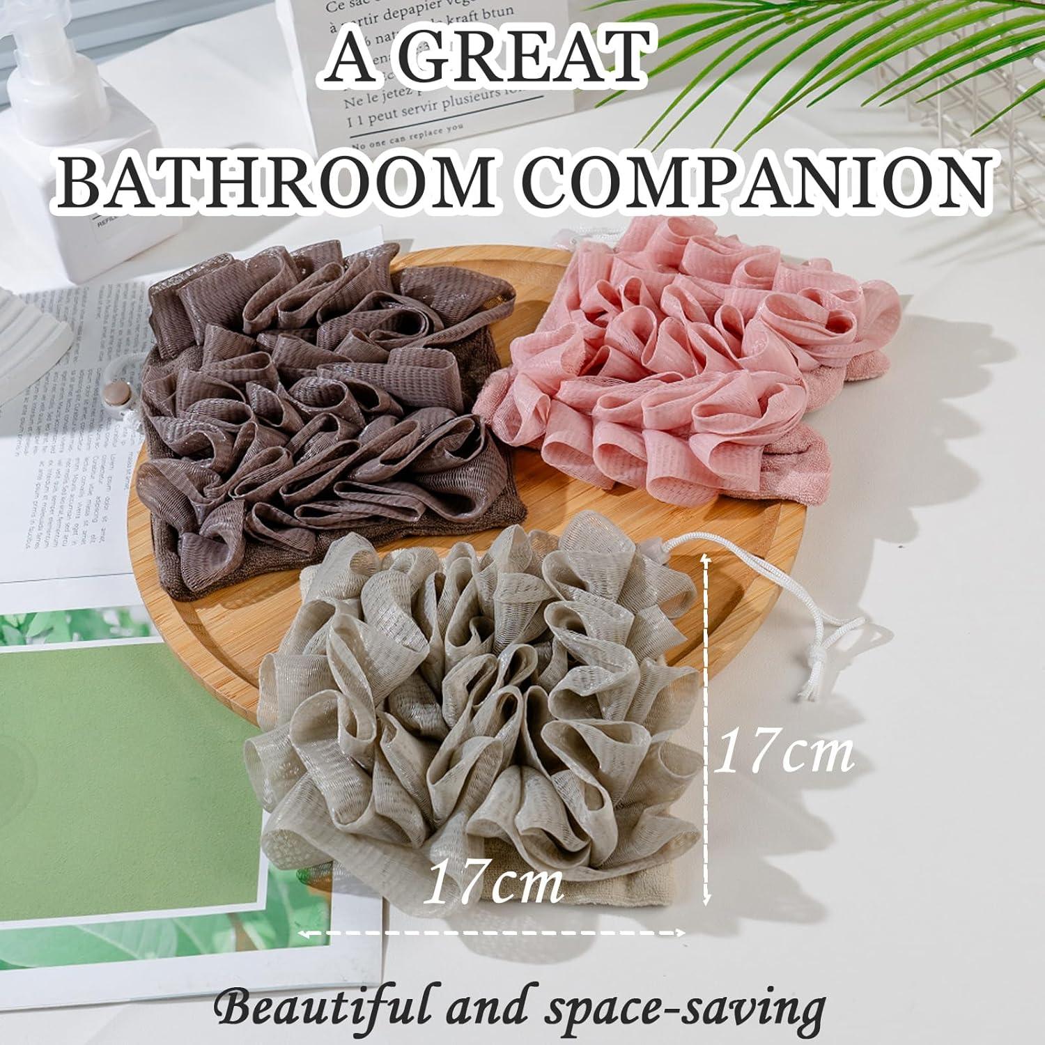 Combo Esponja Loofah Natural y Toalla 2 en 1 WBXZIXN