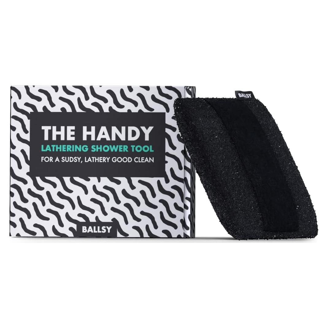 Esponja Exfoliante de Ducha Ballsy Handy - Genera Espuma Extra