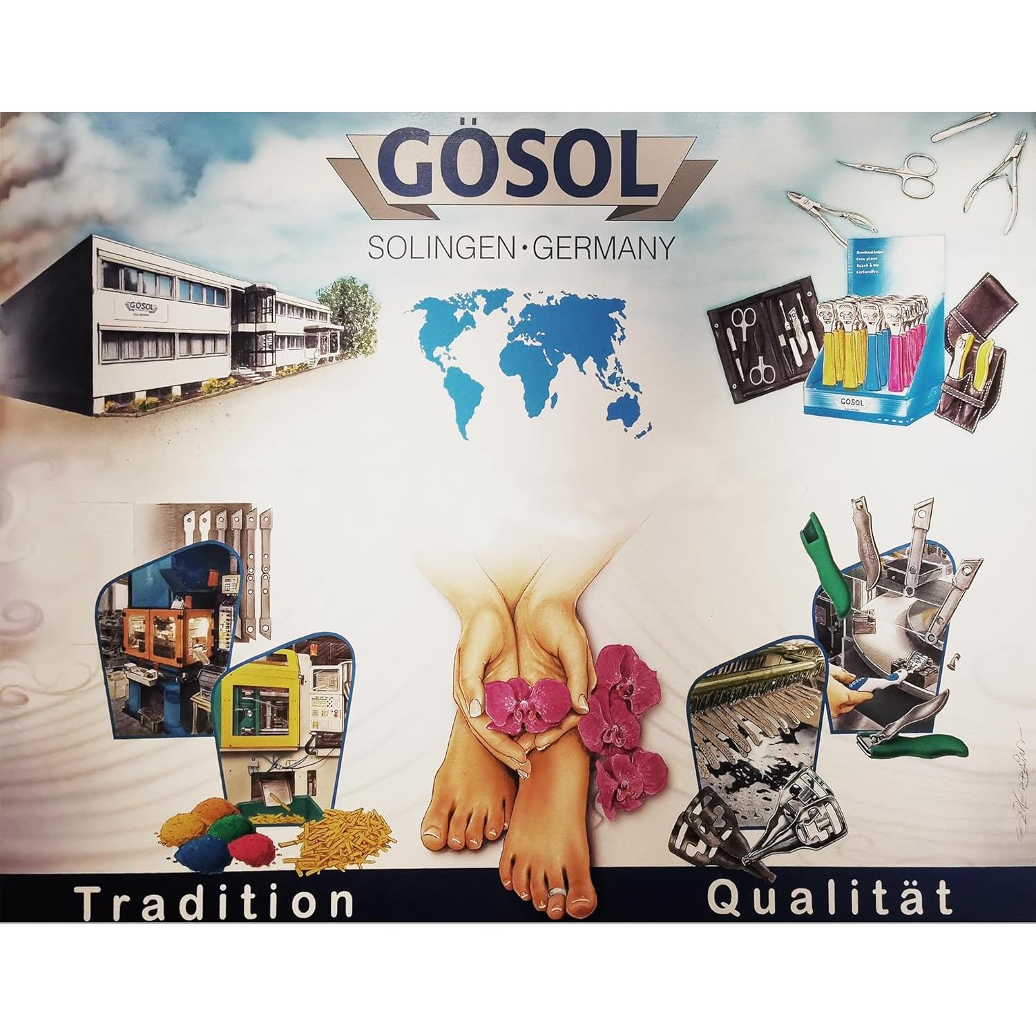 Rizador de Pestañas GöSol Profesional con 3 Almohadillas