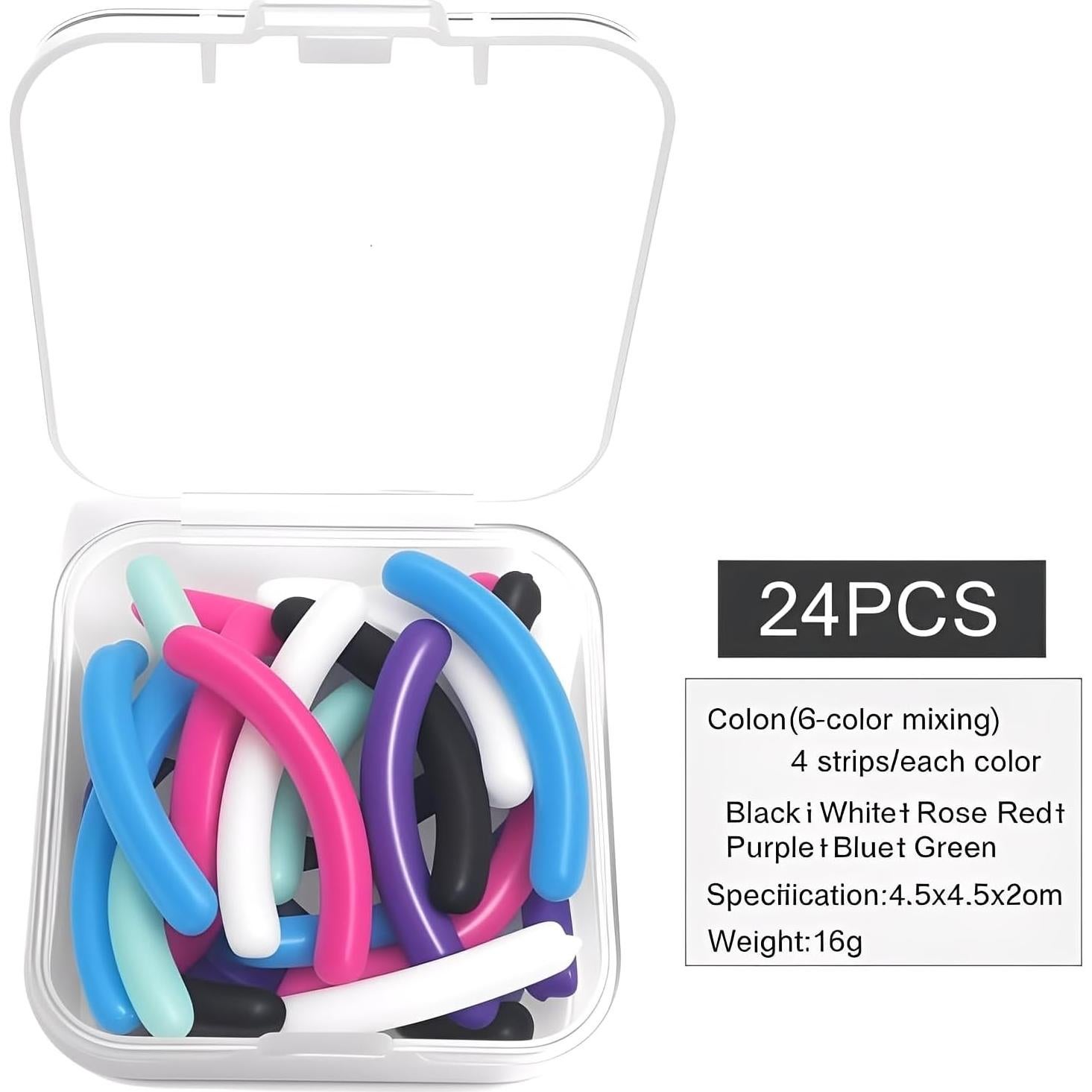 Recambios de Rizador de Pestañas Revlon - 24 Unidades Coloridas