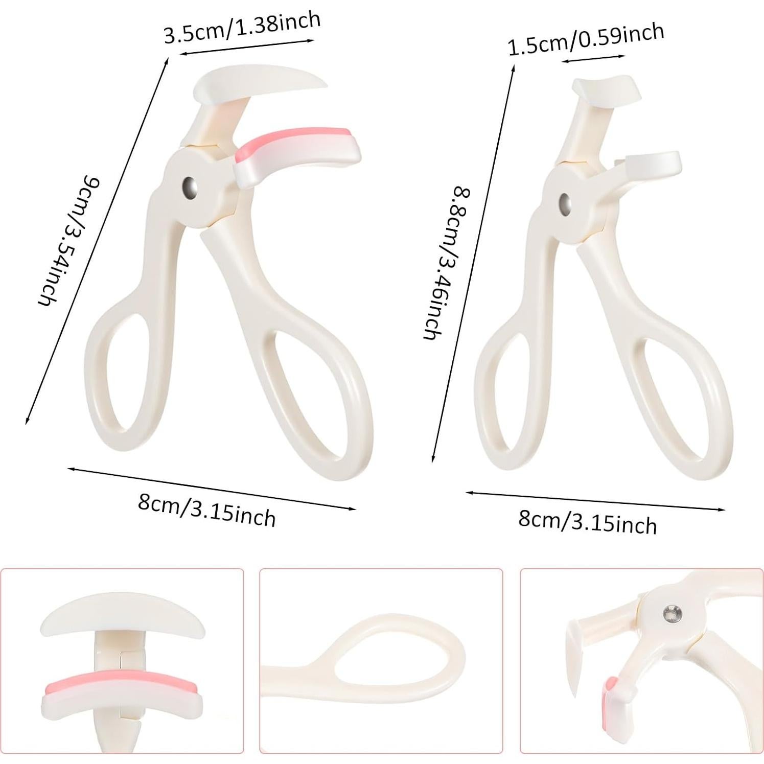 Set de 2 Rizadores de Pestañas Guduling con Almohadillas de Silicona