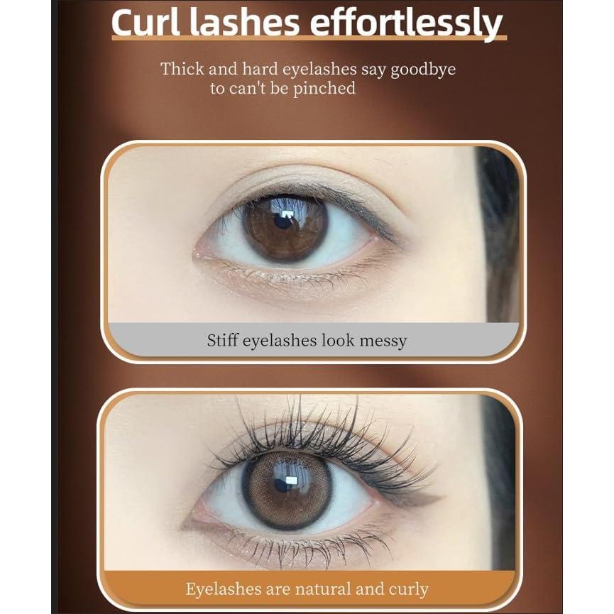 Rizador de Pestañas Namyo Oro Rosa con 10 Recambios y Bolsa