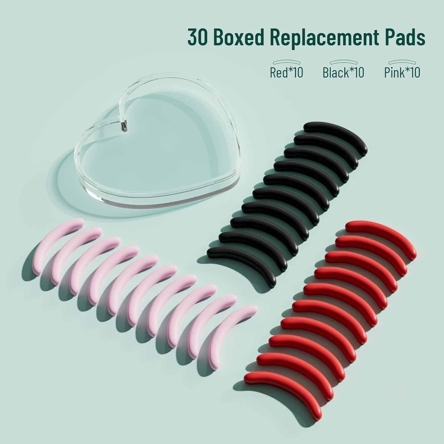 Recambios de rizador de pestañas Goldenrich 30PCS colores