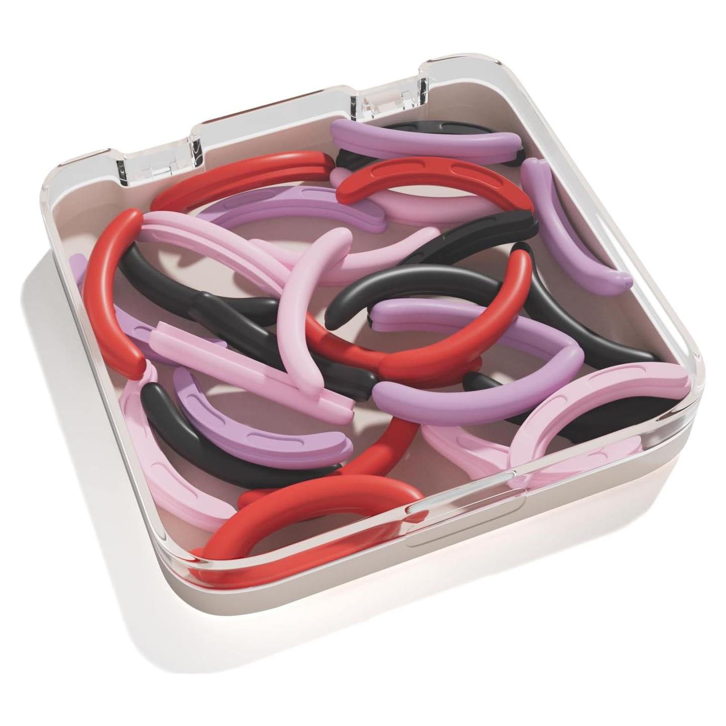 32 Almohadillas de Rizador de Pestañas Whalrace - Coloridas y Suaves