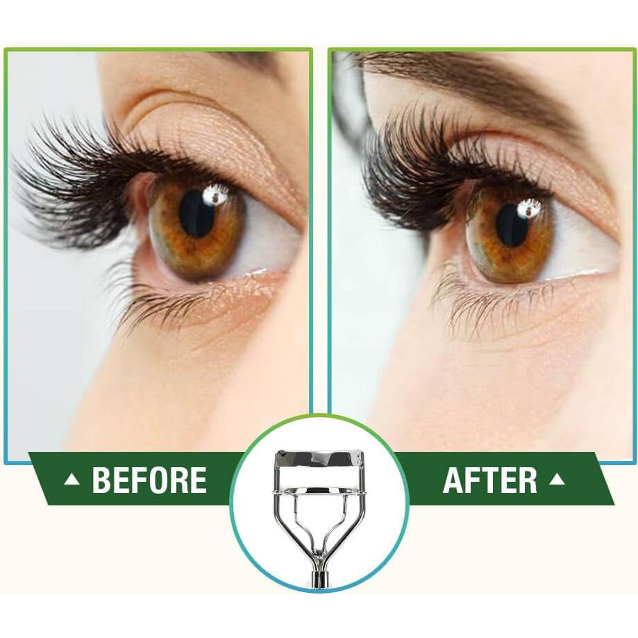 Rizador de Pestañas KEYYOU Verde con Almohadillas Extra