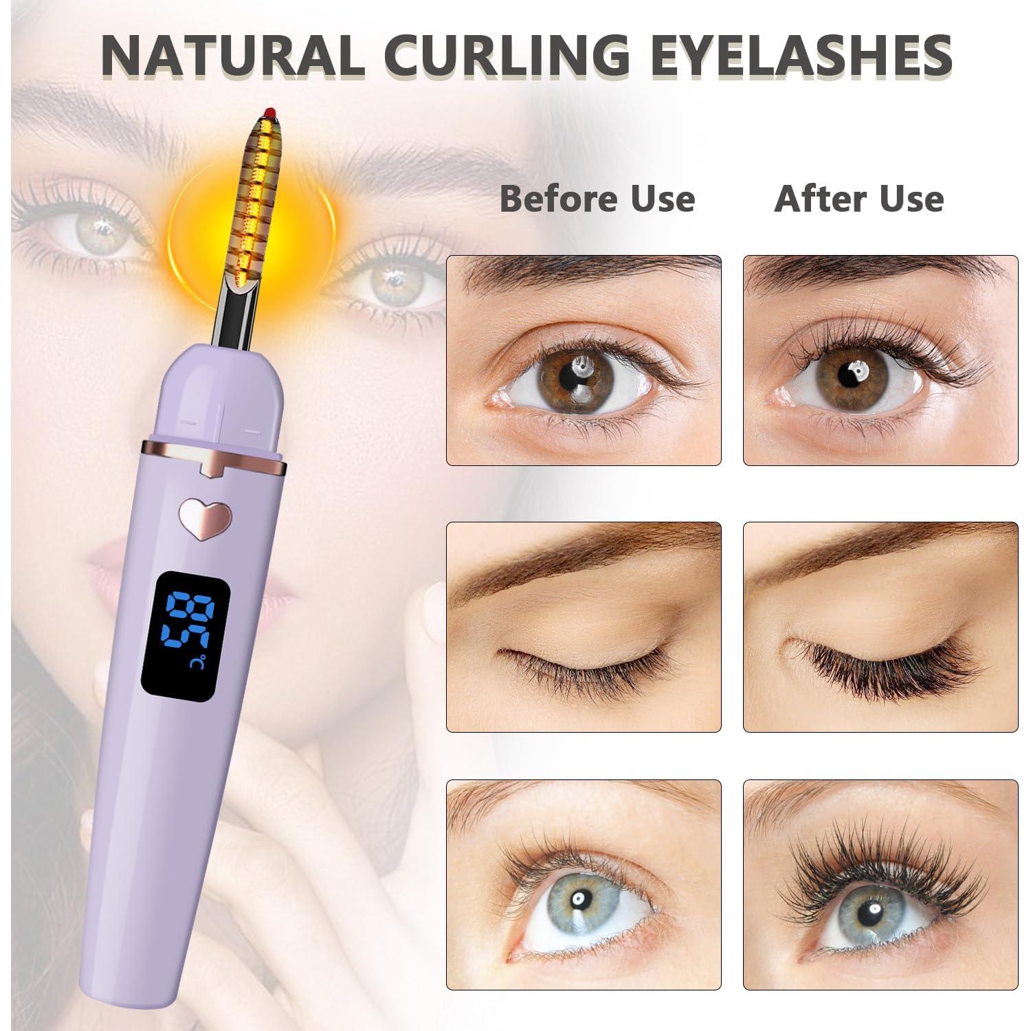 Rizador de Pestañas Calentado URSOBTF Recargable Tipo C