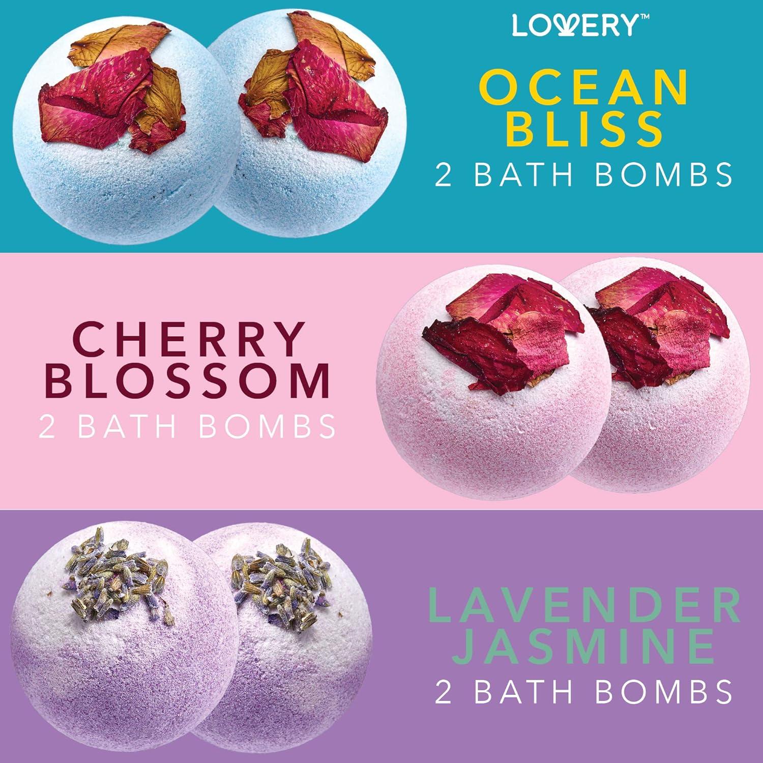 Set de Bombas de Baño Lovery - 10 Piezas de 100g con Aromas