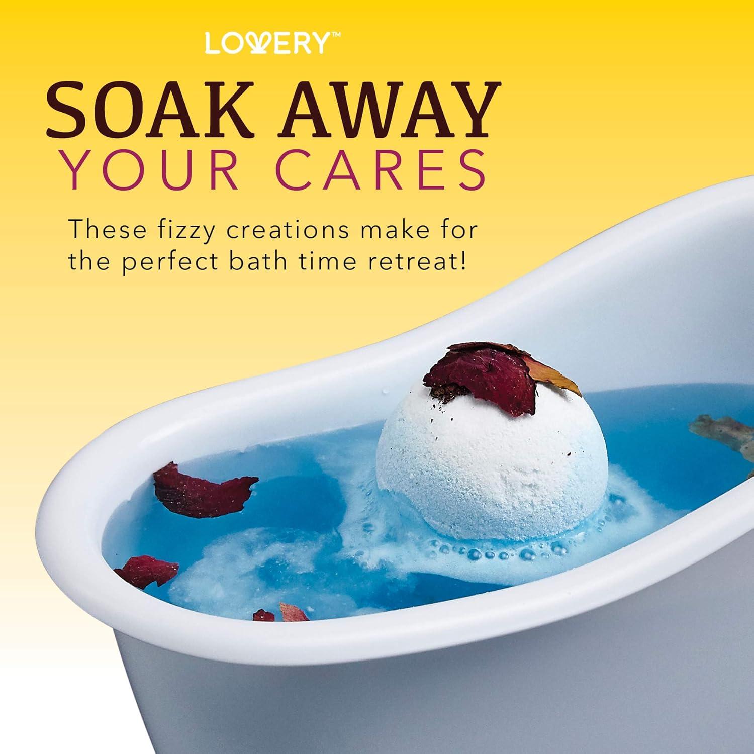 Set de Bombas de Baño Lovery - 10 Piezas de 100g con Aromas