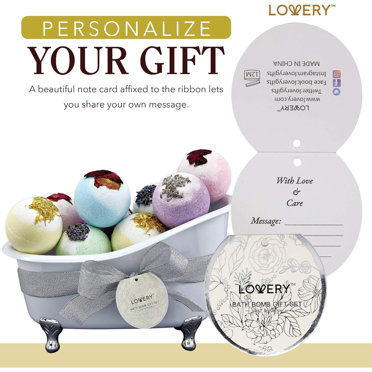 Set de Bombas de Baño Lovery - 10 Piezas de 100g con Aromas