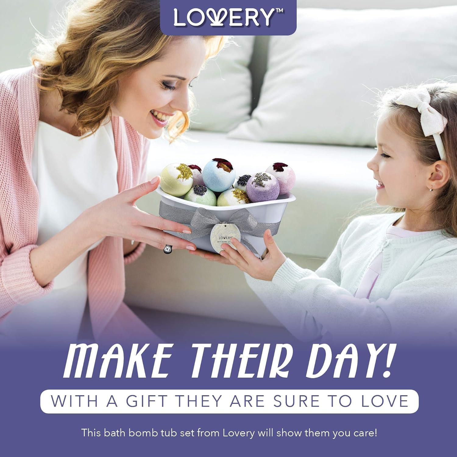 Set de Bombas de Baño Lovery - 10 Piezas de 100g con Aromas