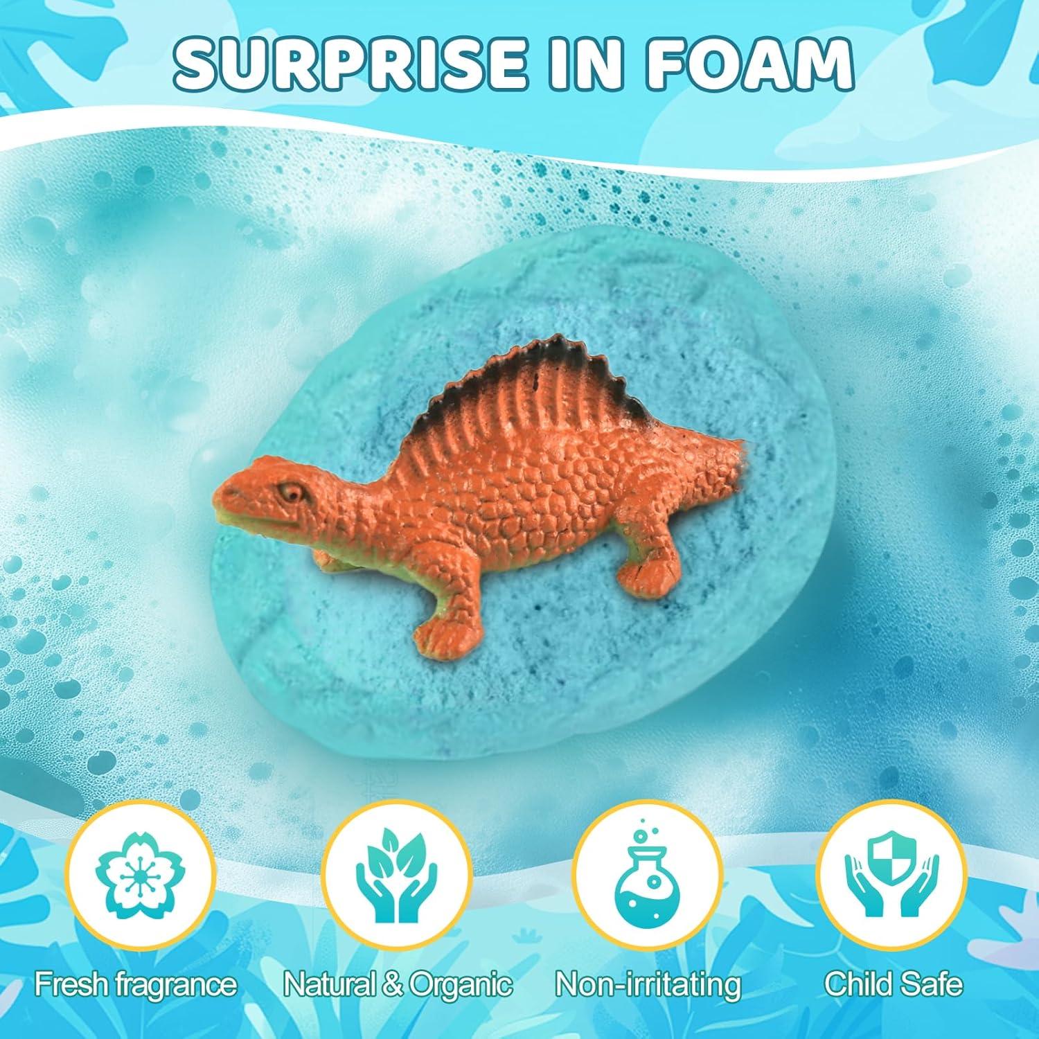 Set de Bombas de Baño Dino STARYAR 6 Piezas 180g