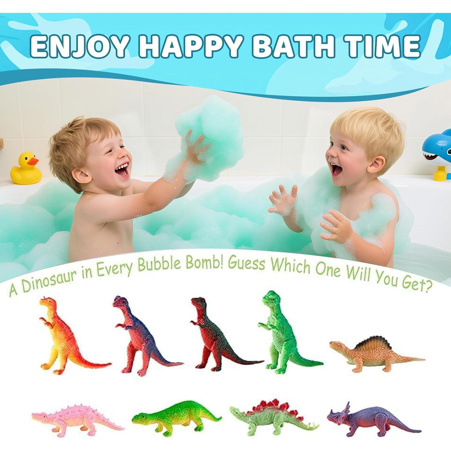 Set de Bombas de Baño Dino STARYAR 6 Piezas 180g