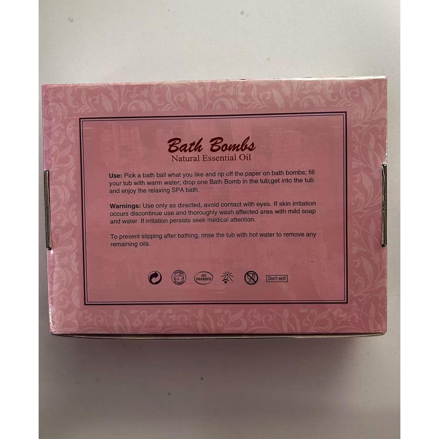 Set de 12 Bombas de Baño Orgánicas BOENFU - Regalo Relajante