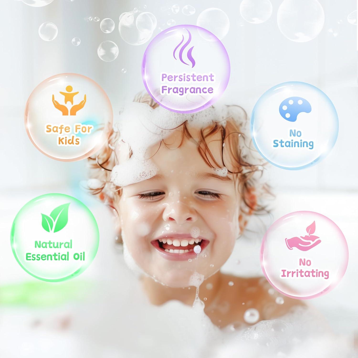 Bombas de Baño para Niños Yekery 30 PCS con Juguete Sorpresa
