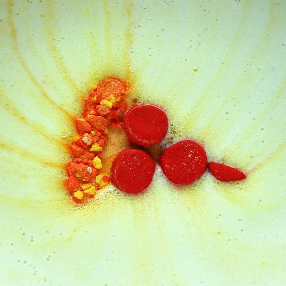 Set de Bombas de Baño de Pizza HZEX - 8 Rebanadas Naturales