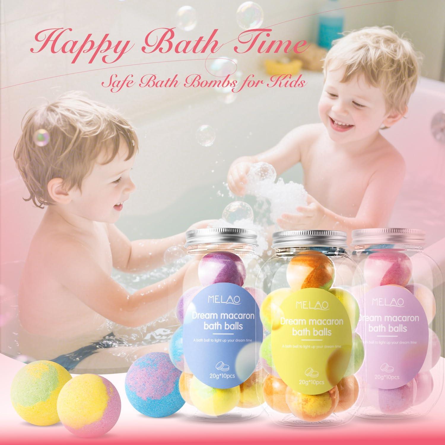 Set de 10 Bombas de Baño Aromáticas Fumgranth - Rosa