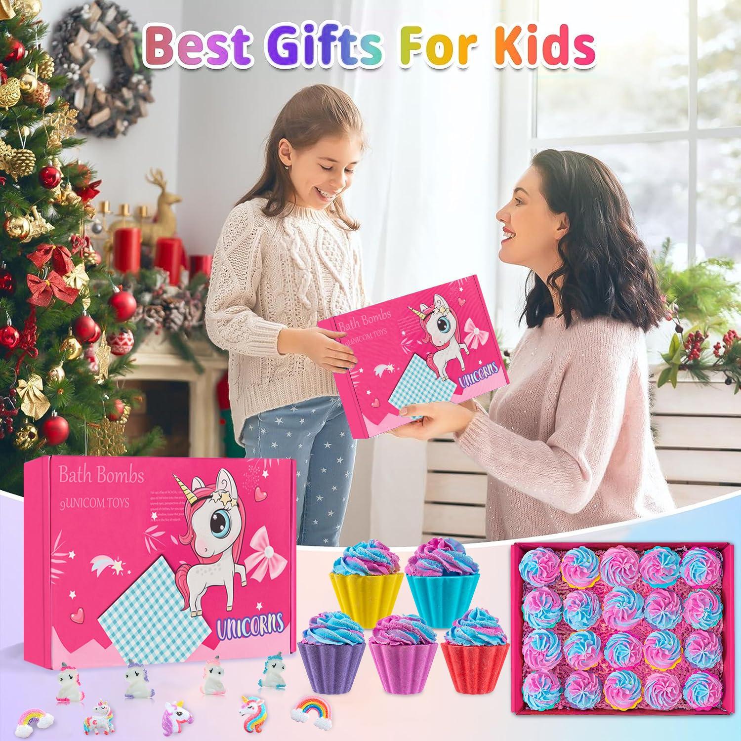 Bombas de Baño Espumosas Kims Cosiart con Sorpresa Unicornio - 20 Unidades