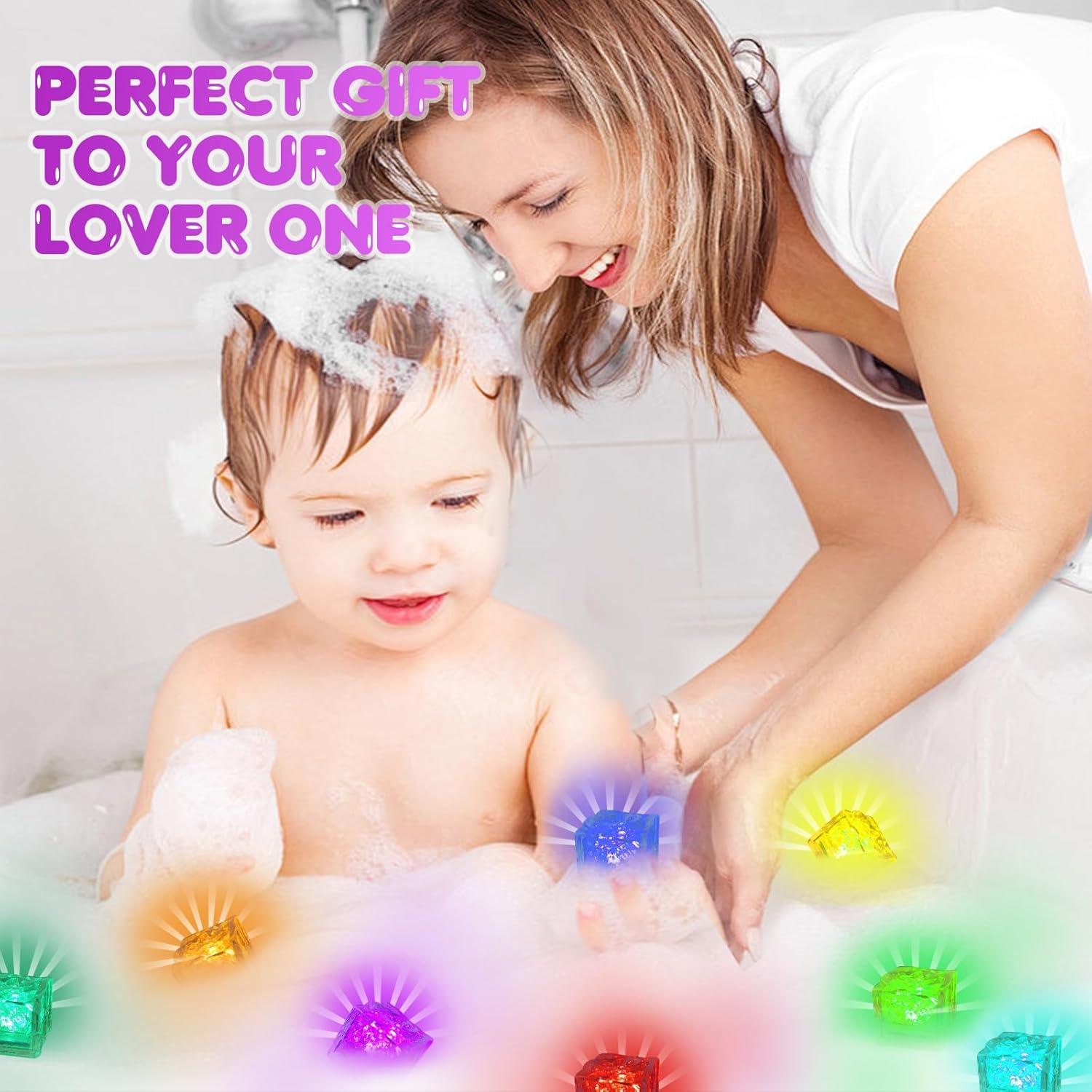 Set de 8 Bombas de Baño Iluminadas Santrela con Juguetes Sorpresa