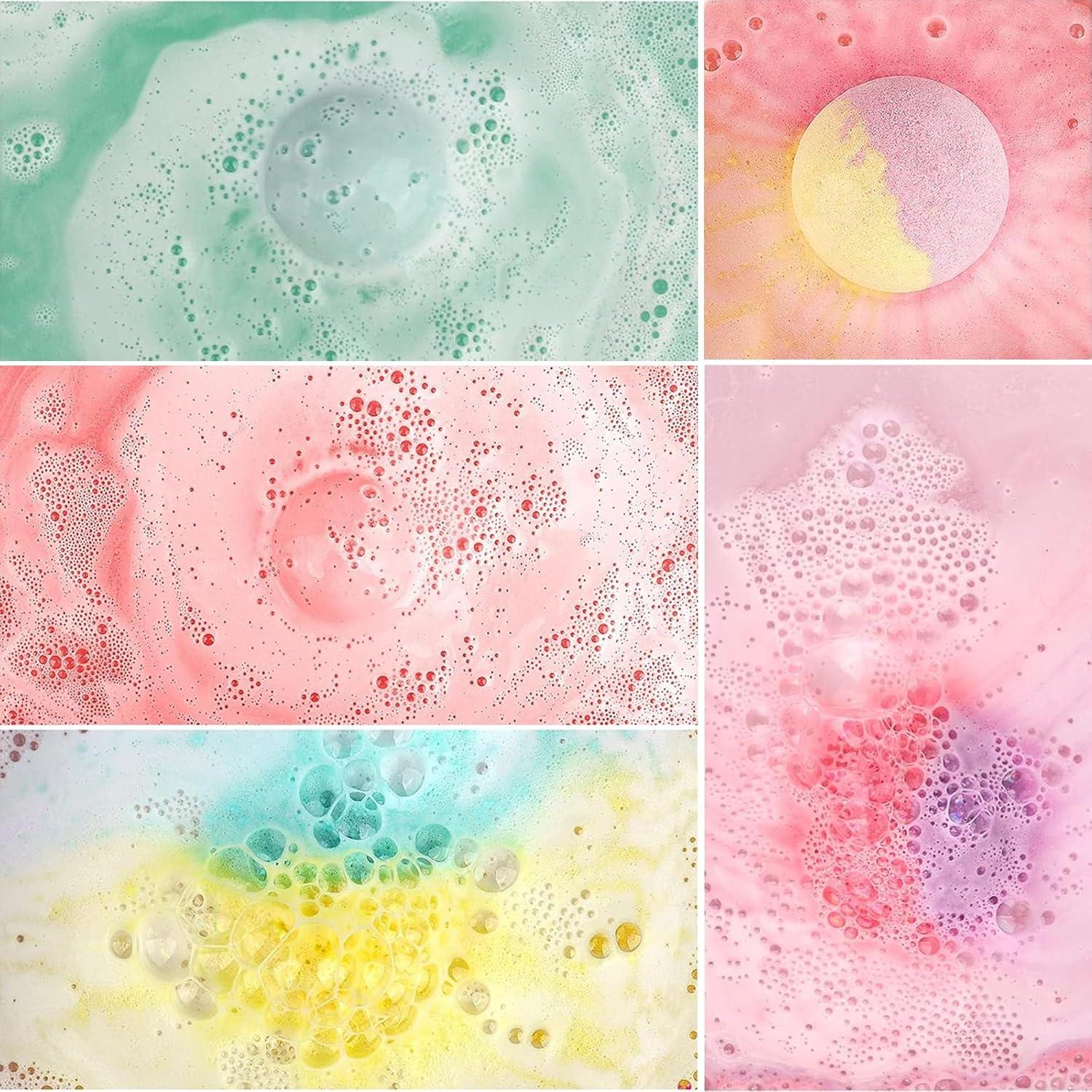 Juego de Bombas de Baño D'Voe 12 Pcs 99g Naturales Aromas